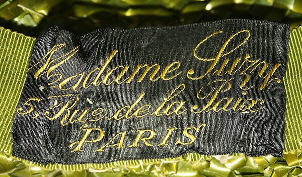 Hat, Madame Suzy (French), straw, French