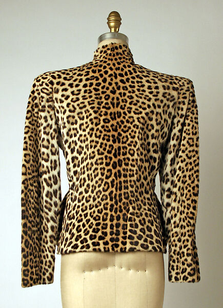 Jacket, Saks Fifth Avenue (American, founded 1924), fur, plastic, metal, American