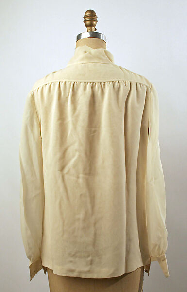 Blouse, silk, French