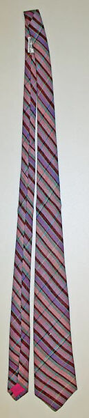 Necktie, wool, American or European 