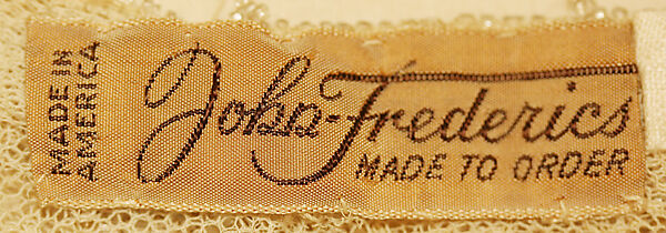 Hat, John-Frederics, Inc. (American, 1929–1948), cotton, glass, American