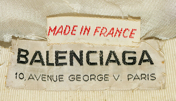 Toque, House of Balenciaga (French, founded 1937), leather, French
