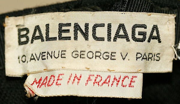 Hat, House of Balenciaga (French, founded 1937), leather, wool, French