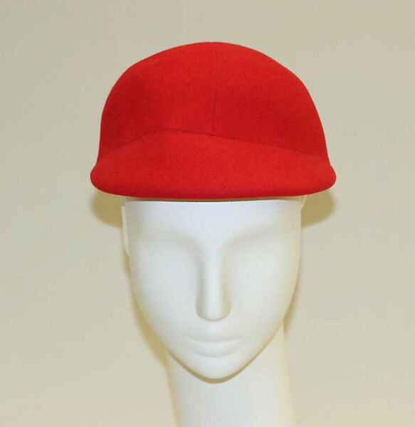 Hat, House of Lanvin (French, founded 1889), wool, French