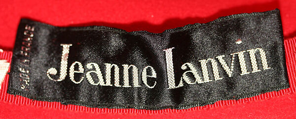 Hat, House of Lanvin (French, founded 1889), wool, French
