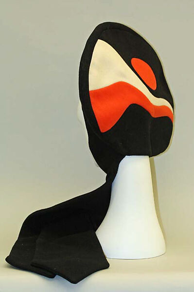 Hat, Pierre Cardin (French (born Italy), San Biagio di Callalta 1922–2020 Neuilly), wool, French