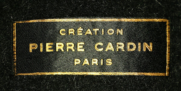 Hat, Pierre Cardin (French (born Italy), San Biagio di Callalta 1922–2020 Neuilly), wool, French