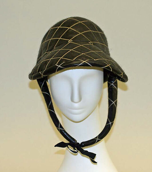 Hat, Pierre Cardin (French (born Italy), San Biagio di Callalta 1922–2020 Neuilly), cotton, plastic, French 