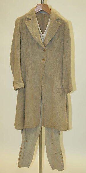 Riding habit, Franklin Simon &amp; Co. (American, founded 1902), linen, American 