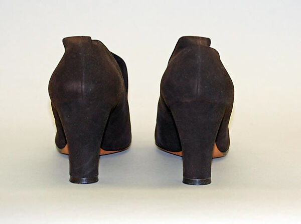 Shoes, leather, American