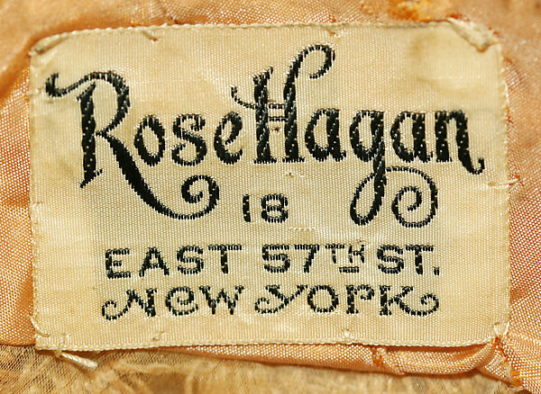 Hat, straw, American