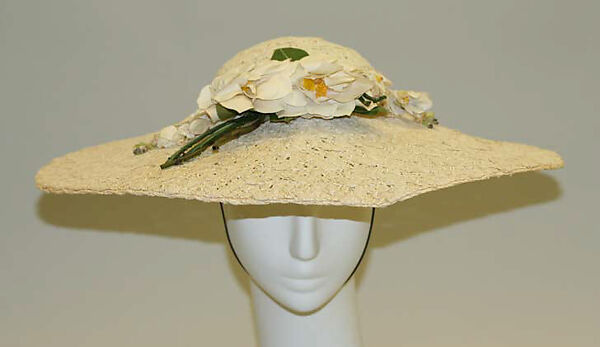 Hat, straw, American 