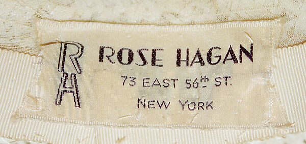 Hat, straw, American