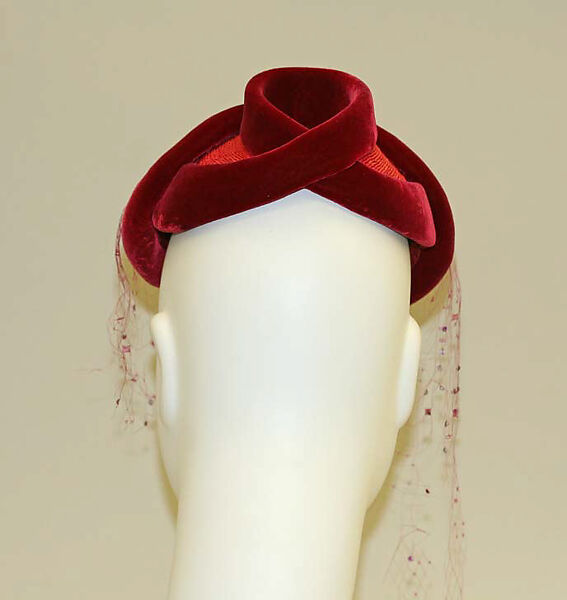 Hat, Lord &amp; Taylor (American, founded 1826), straw, British