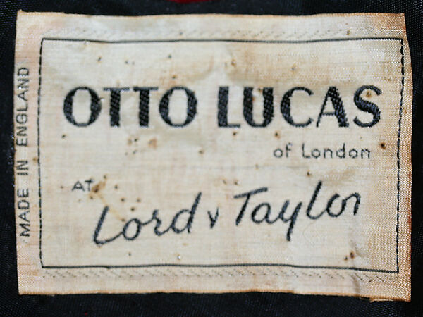 Hat, Lord &amp; Taylor (American, founded 1826), straw, British