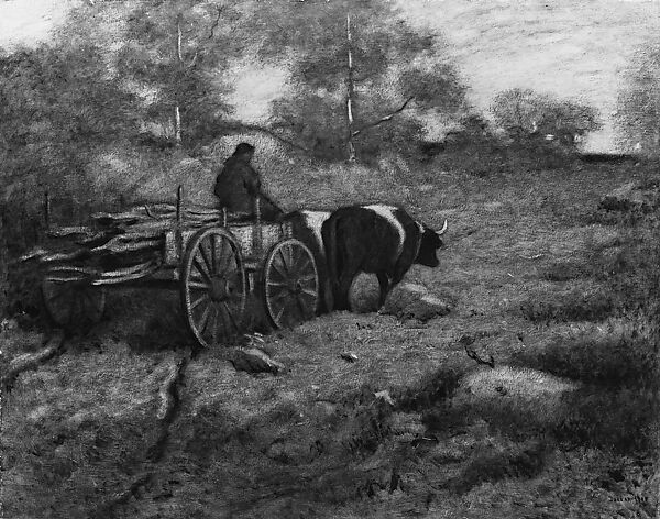 The Wood Cart, Louis Paul Dessar (1867–1953), Oil on canvas, American 