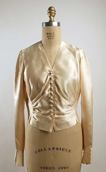 Overblouse, House of Paquin (French, 1891–1956), silk, French 