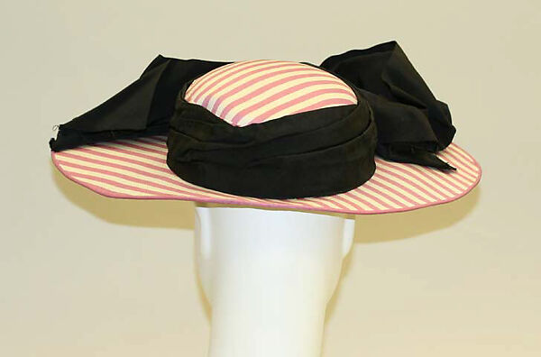 Hat, Maud et Nano, silk, American