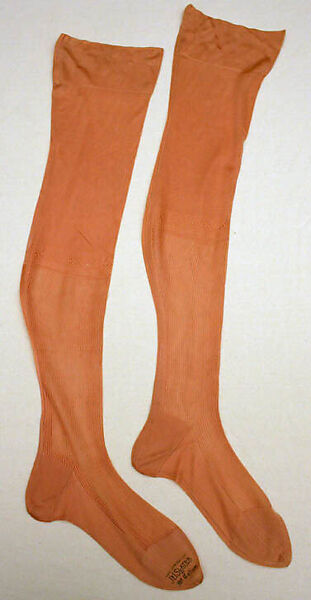 Stockings, J. &amp; J. Slater (American), silk, American 