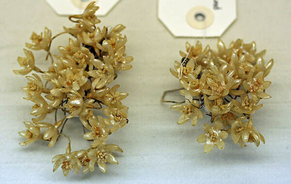 Wedding ensemble, Milgrim (1927–1990), silk, cotton, glass, wax, American