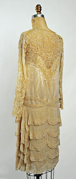 Wedding ensemble, Milgrim (1927–1990), silk, cotton, glass, wax, American