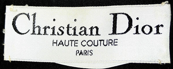 Dress, House of Dior (French, founded 1946), a) silk; b-e) cotton, French