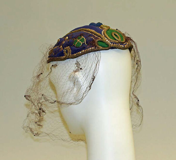 Hat, House of Lanvin (French, founded 1889), [no medium available], French