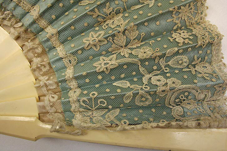 Fan, Darlington, Runk &amp; Co. (American), ivory, silk, metal, American