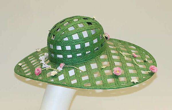 "Le jardin", Philippe Model (French, founded 1978), straw, French