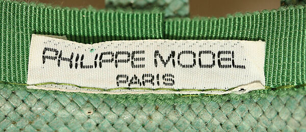 "Le jardin", Philippe Model (French, founded 1978), straw, French