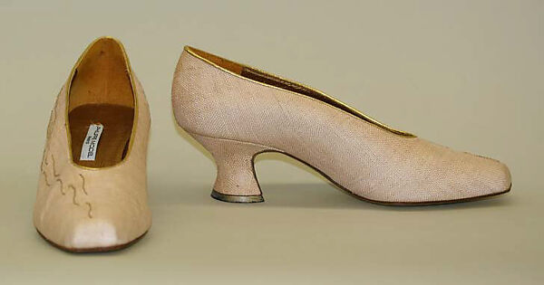 Shoes, Philippe Model (French, founded 1978), leather, straw, French 