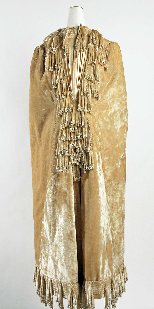 Evening cape, [no medium available], probably American