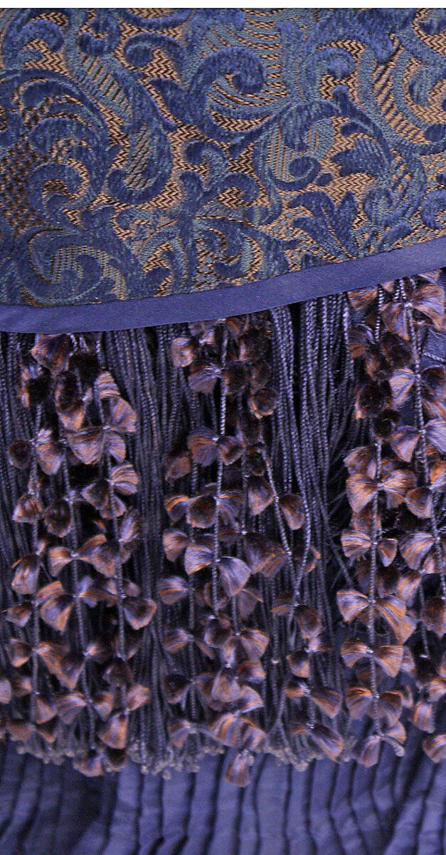 Dinner dress, silk, American