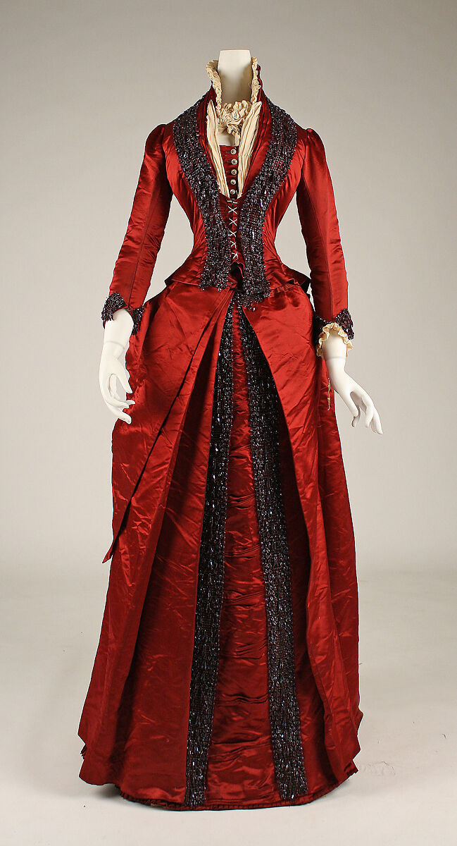 Dinner dress, Mrs. K. B. McComb (American), silk, American 