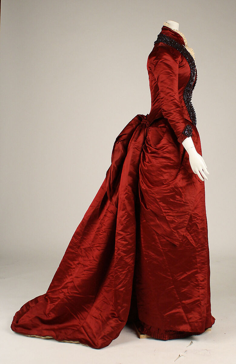 Dinner dress, Mrs. K. B. McComb (American), silk, American