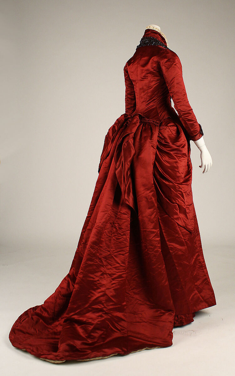 Dinner dress, Mrs. K. B. McComb (American), silk, American
