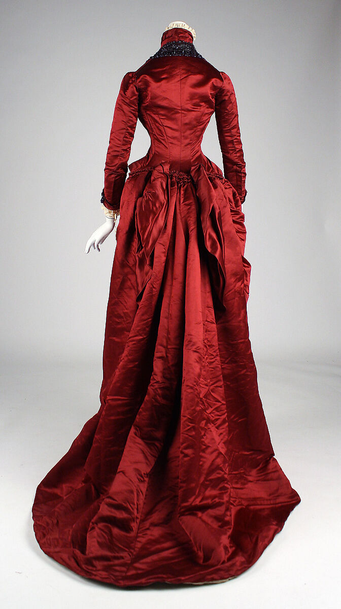 Dinner dress, Mrs. K. B. McComb (American), silk, American