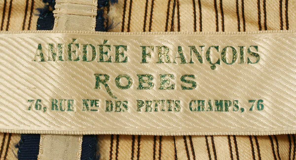 Walking ensemble, silk, French
