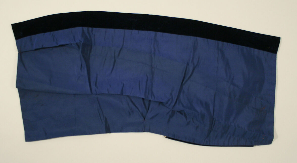 Walking ensemble, silk, French