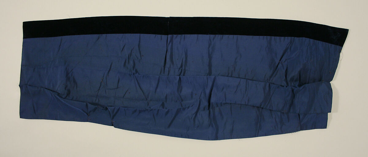 Walking ensemble, silk, French