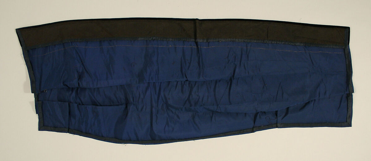 Walking ensemble, silk, French