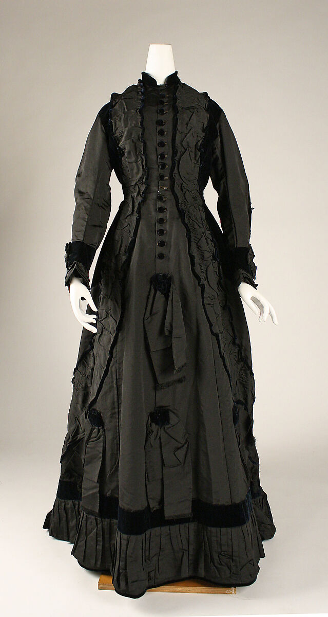 Afternoon dress | probably French | The Metropolitan Museum of Art