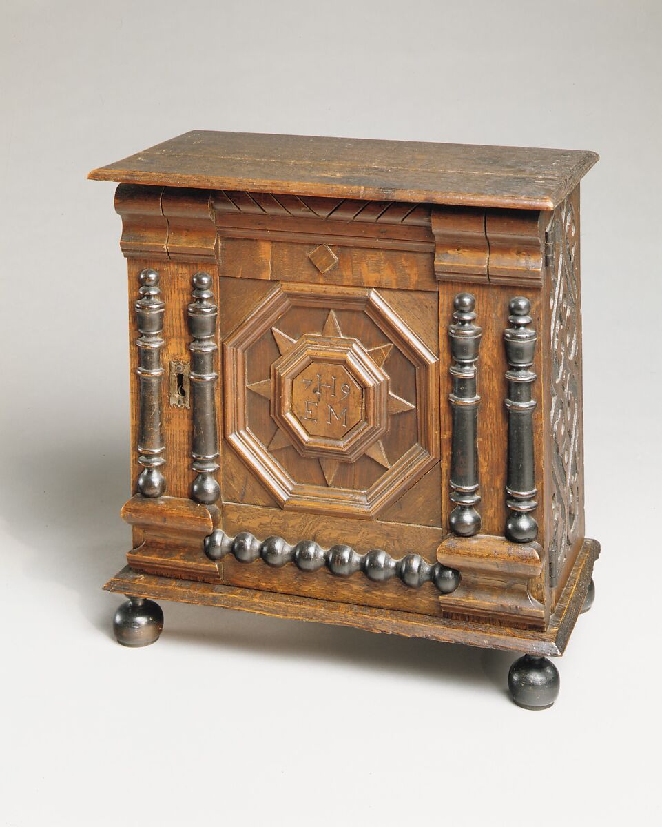 Cabinet, Red oak, white pine, black walnut, red cedar, maple, American