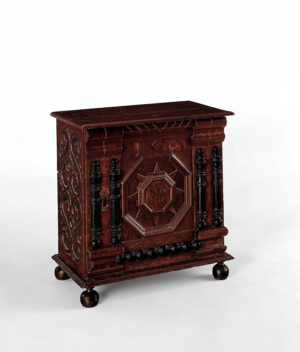 Cabinet, Red oak, white pine, black walnut, red cedar, maple, American