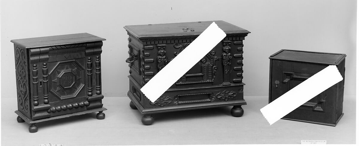 Cabinet, Red oak, white pine, black walnut, red cedar, maple, American