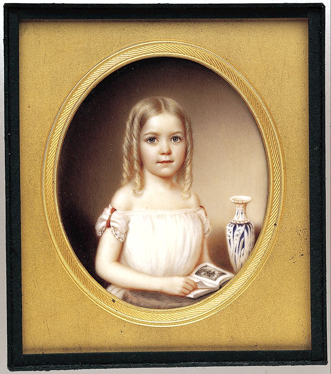 Kate Roselie Dodge, John Wood Dodge (1807–1893), Watercolor on ivory, American