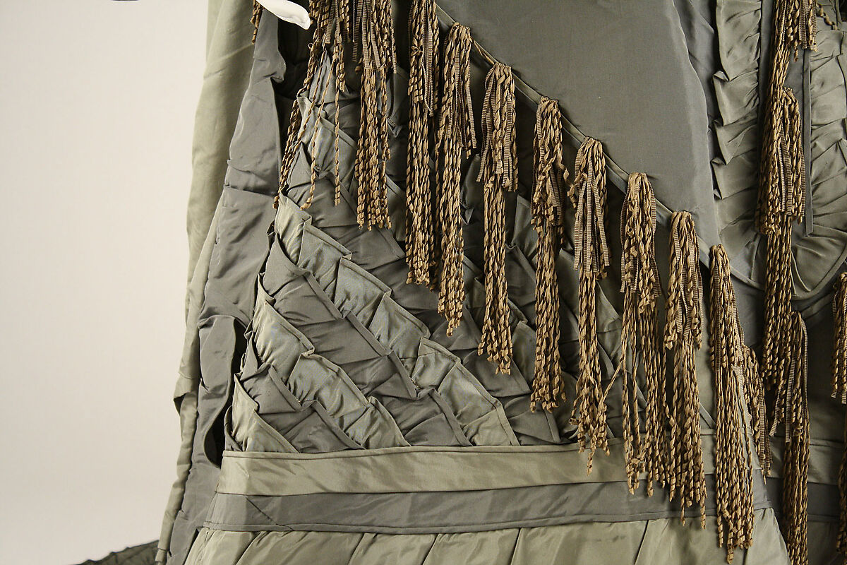 Dress, silk, American