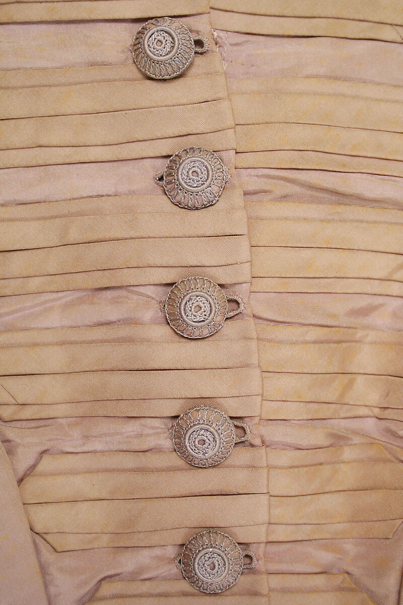 Dress, silk, American