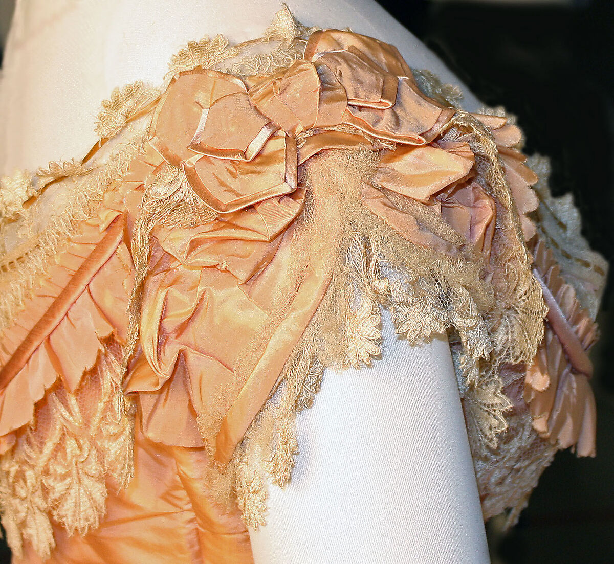 Dress, silk, French
