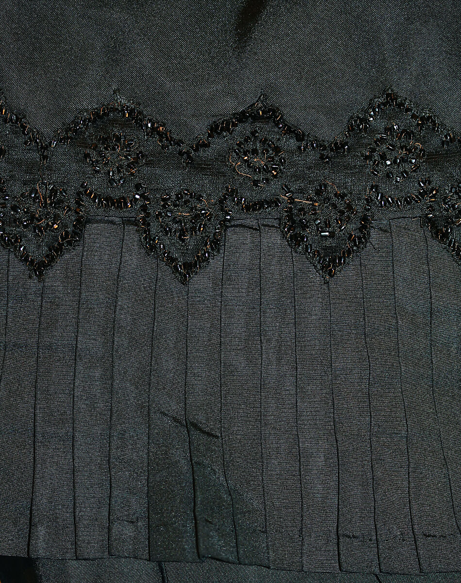 Dress, silk, American